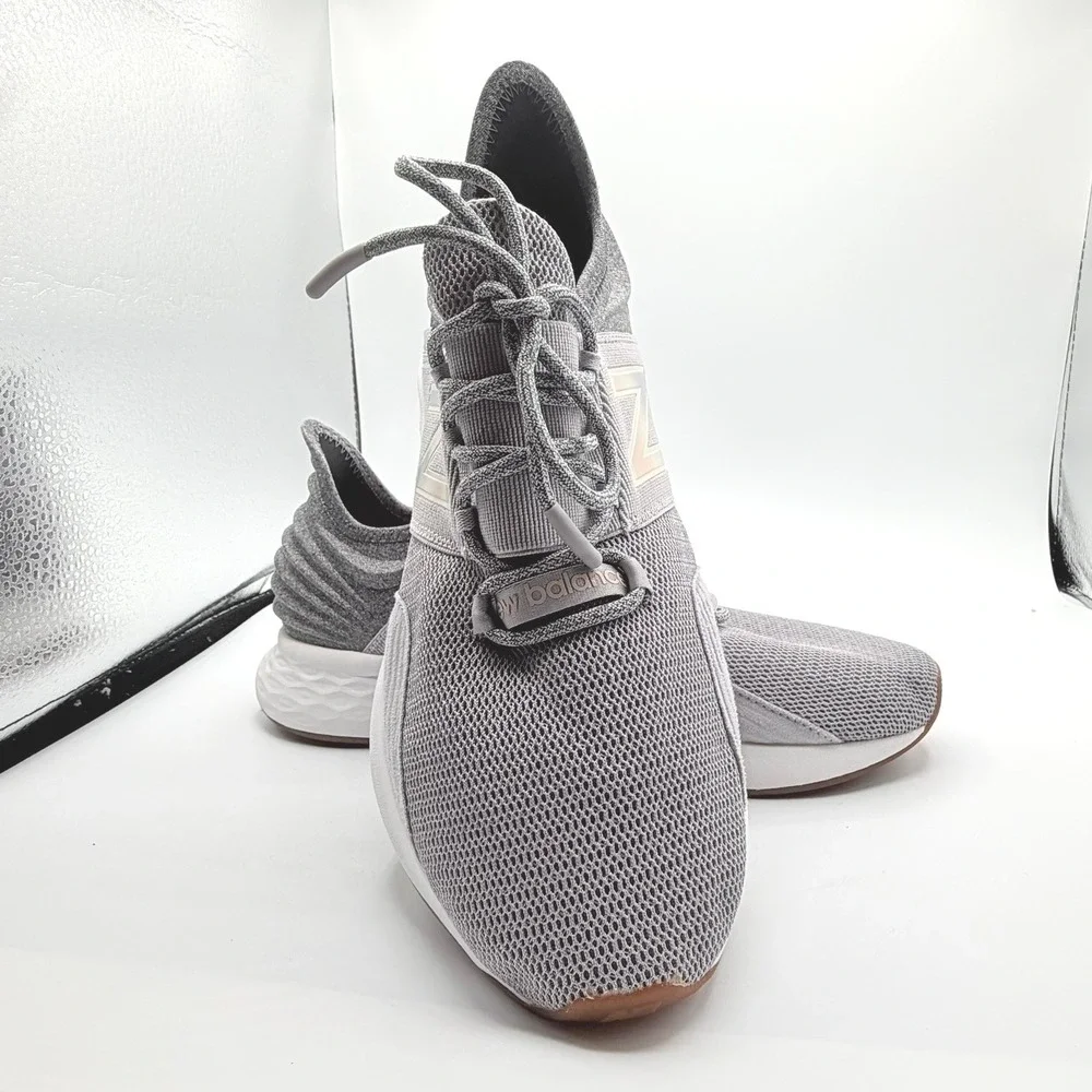 New Balance Fresh Foam Roav Womens 9.5 Grey WROAVTP Excellent Running Shoes